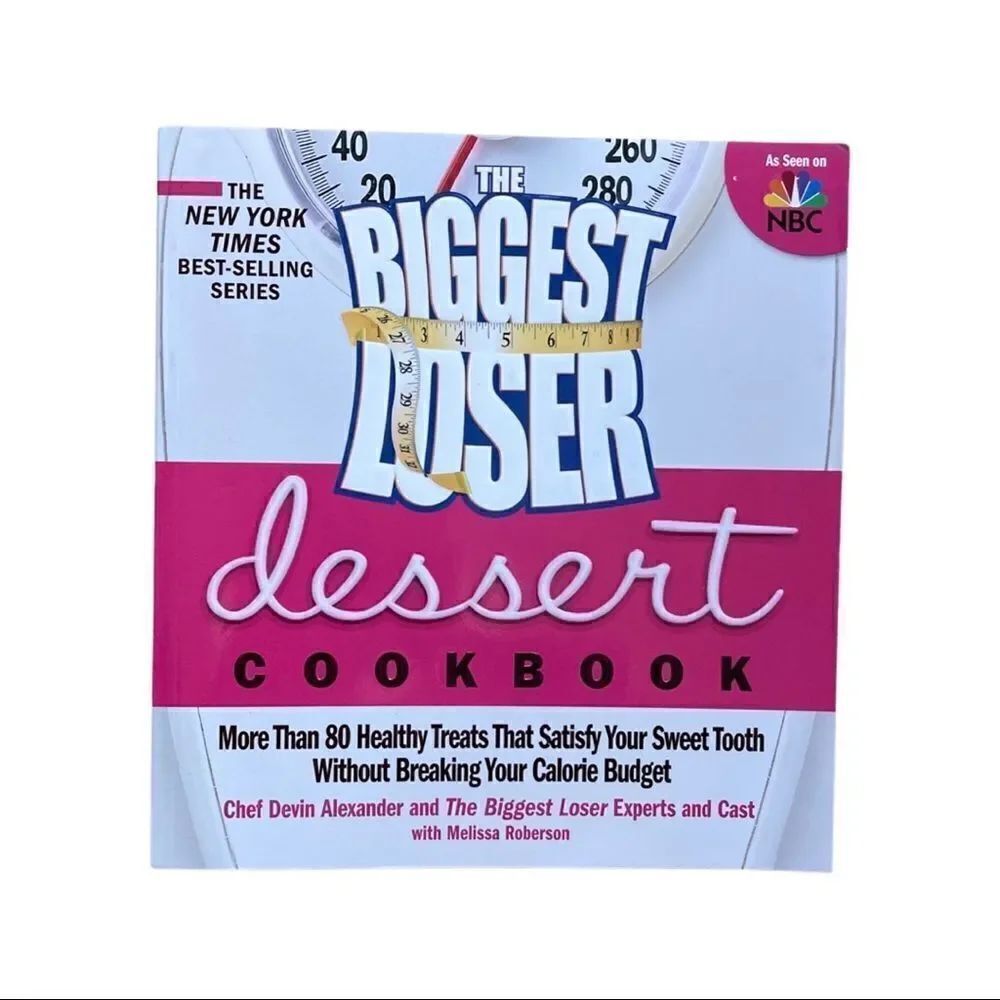 Biggest Loser Dessert Cookbook - NBC TV Show - New